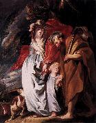 Jacob Jordaens Return of the Holy Family from Egypt oil painting picture wholesale